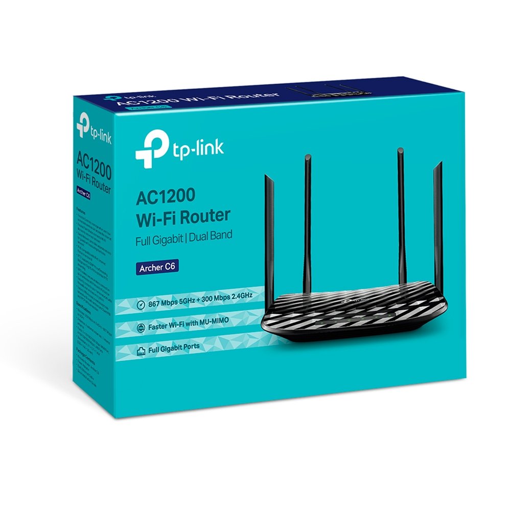 TP-ARCHER-C6 WIRELESS MU-MIMO GIGABIT ROUTER TP Link AC1200 Wireless MU-MIMO Gigabit Router-4