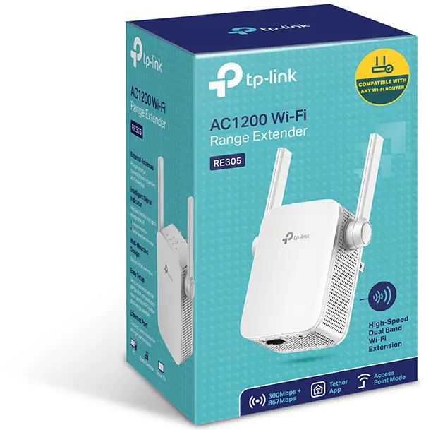 RE305 ANTENNA RANGE EXTENDER TP-Link WiFi Range Extender-3