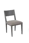 Gray Iron Dining Room Chair - Logan