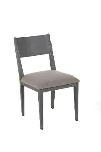 Gray Iron Dining Room Chair - Logan