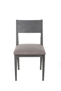 Gray Iron Dining Room Chair - Logan-3