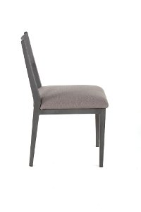 Gray Iron Dining Room Chair - Logan-4