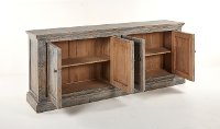 Gray Reclaimed Pine Sideboard Cabinet - Mimi-2
