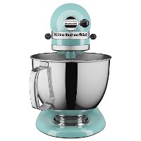 KSM150FEAQ KitchenAid Artisan Series 5 Quart Tilt-Head Stand Mixer with Flex Edge Beater - Aqua Sky