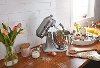 KSM150FECU KitchenAid Artisan Series 5 Quart Tilt-Head Stand Mixer with Flex Edge Beater - Contour Silver