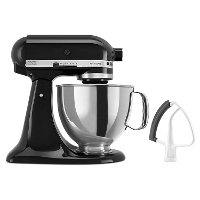 KSM150FEOB KitchenAid Artisan Series 5 Quart Tilt-Head Stand Mixer with Flex Edge Beater - Onyx Black-4