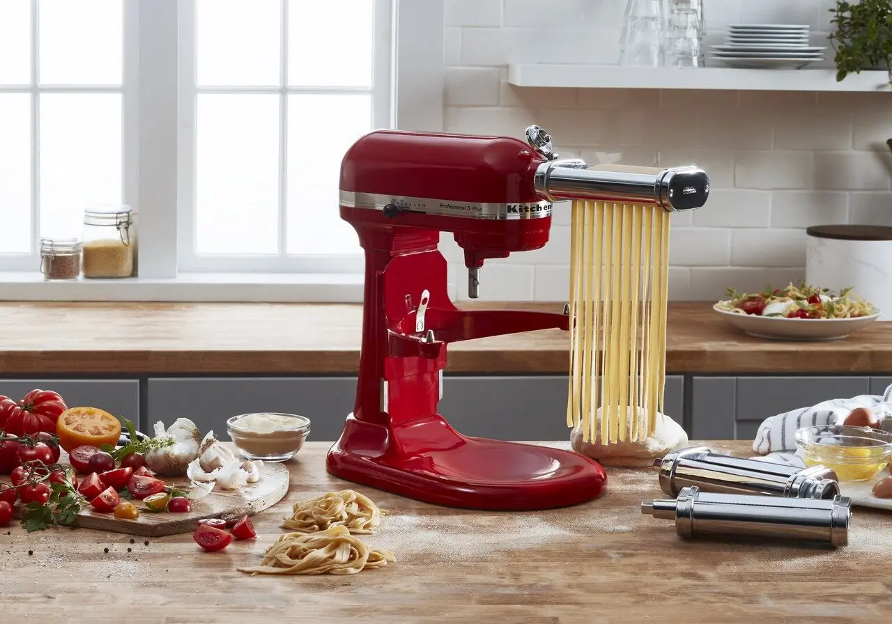 KSMPRA-PASTA-MAKER KitchenAid 3-Piece Pasta Roller & Cutter Set-5
