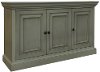 Sage Green 3 Door Sideboard - Logan