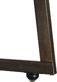 Dark Brown Occasional Table Group - Industrial-8