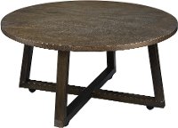 Industrial Dark Brown Table Group, Set of 3-4