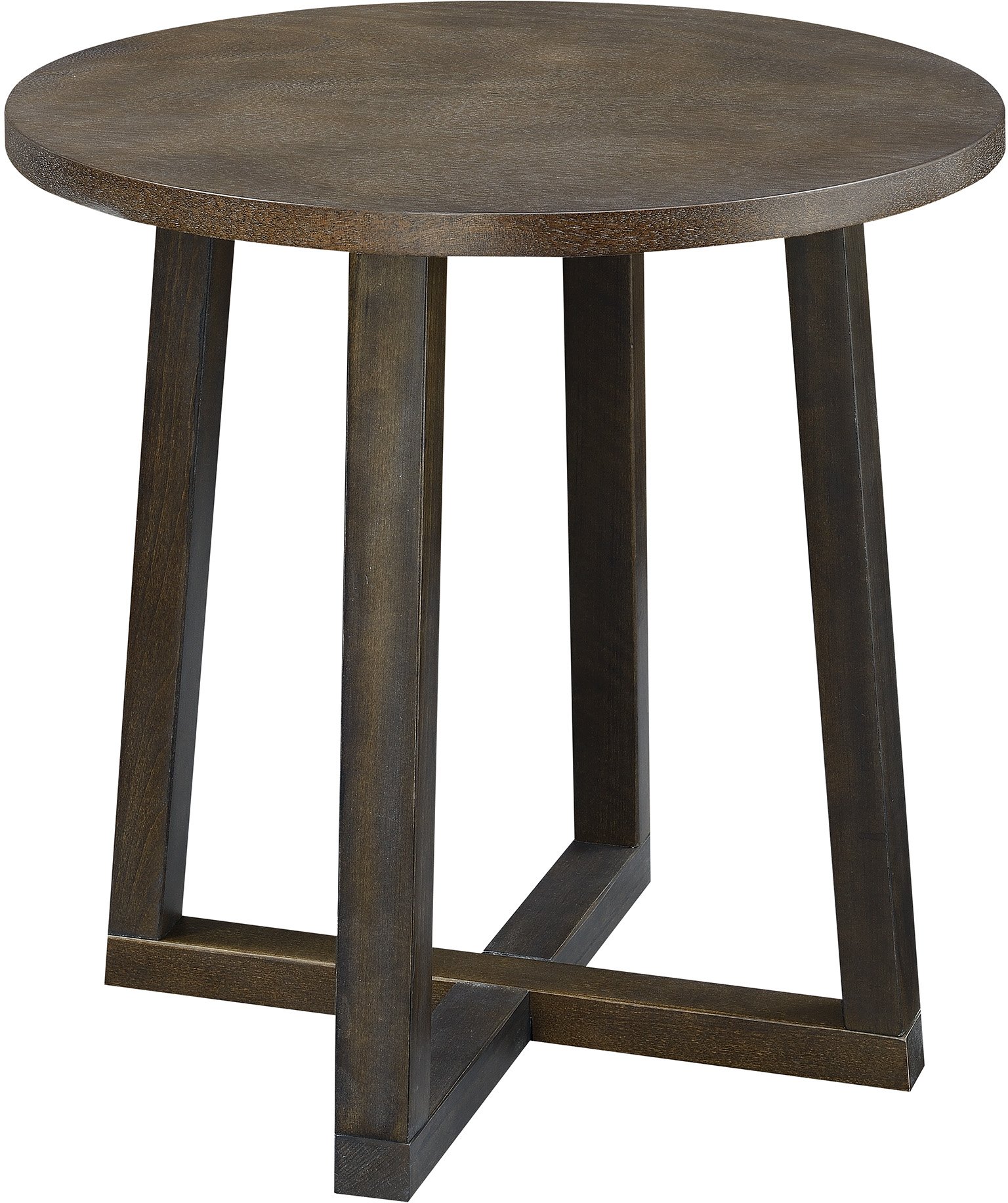 Industrial Dark Brown Table Group, Set of 3-5