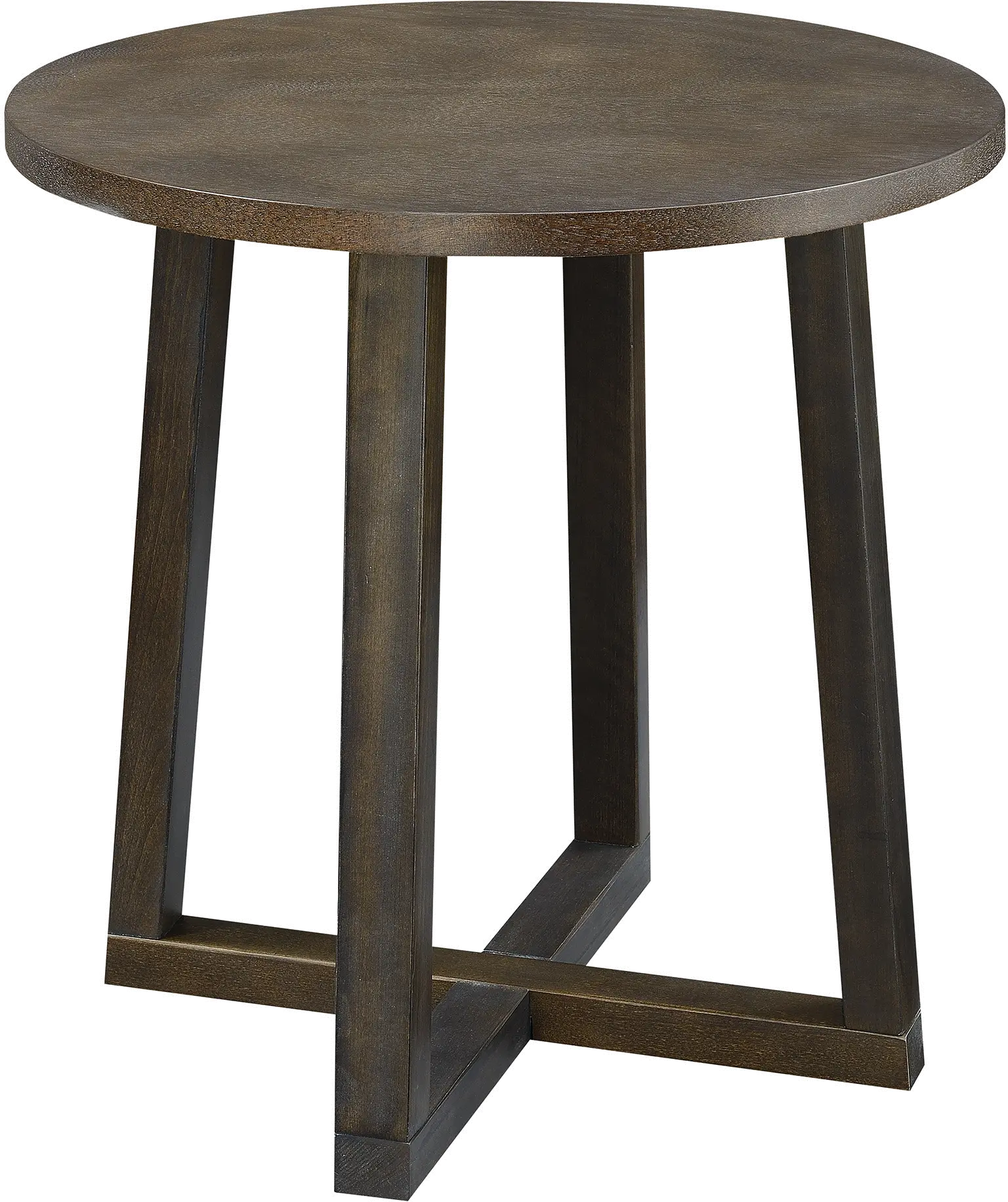 Industrial Dark Brown Table Group, Set of 3-5