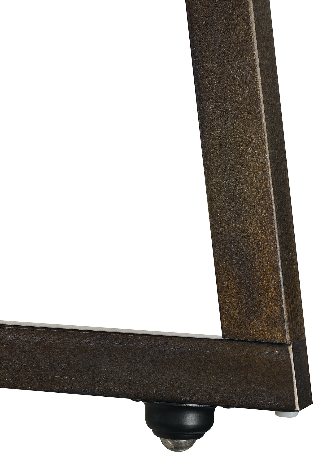 Industrial Dark Brown Table Group, Set of 3-8
