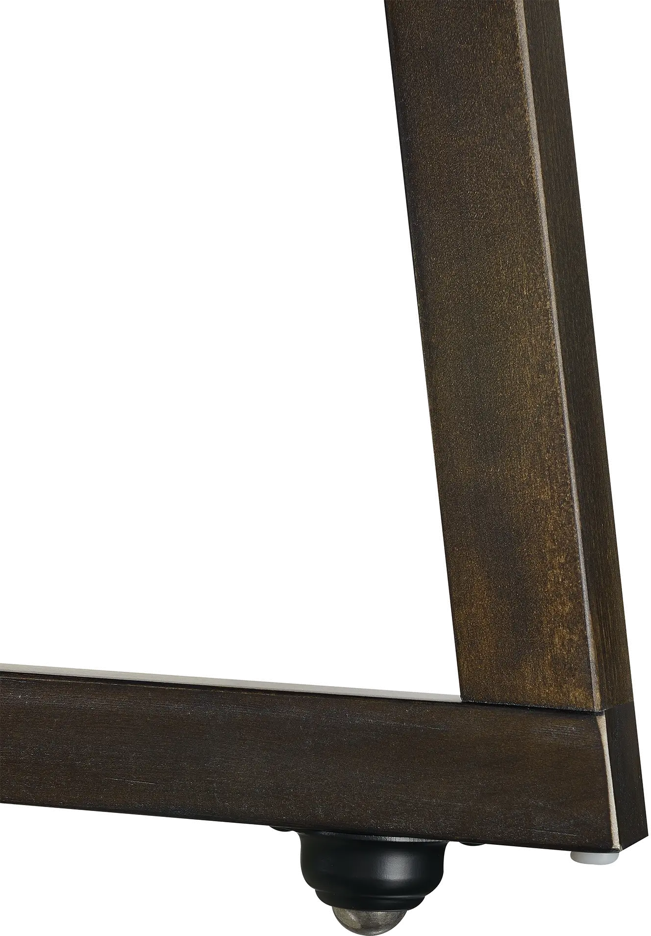 Industrial Dark Brown Table Group, Set of 3-8
