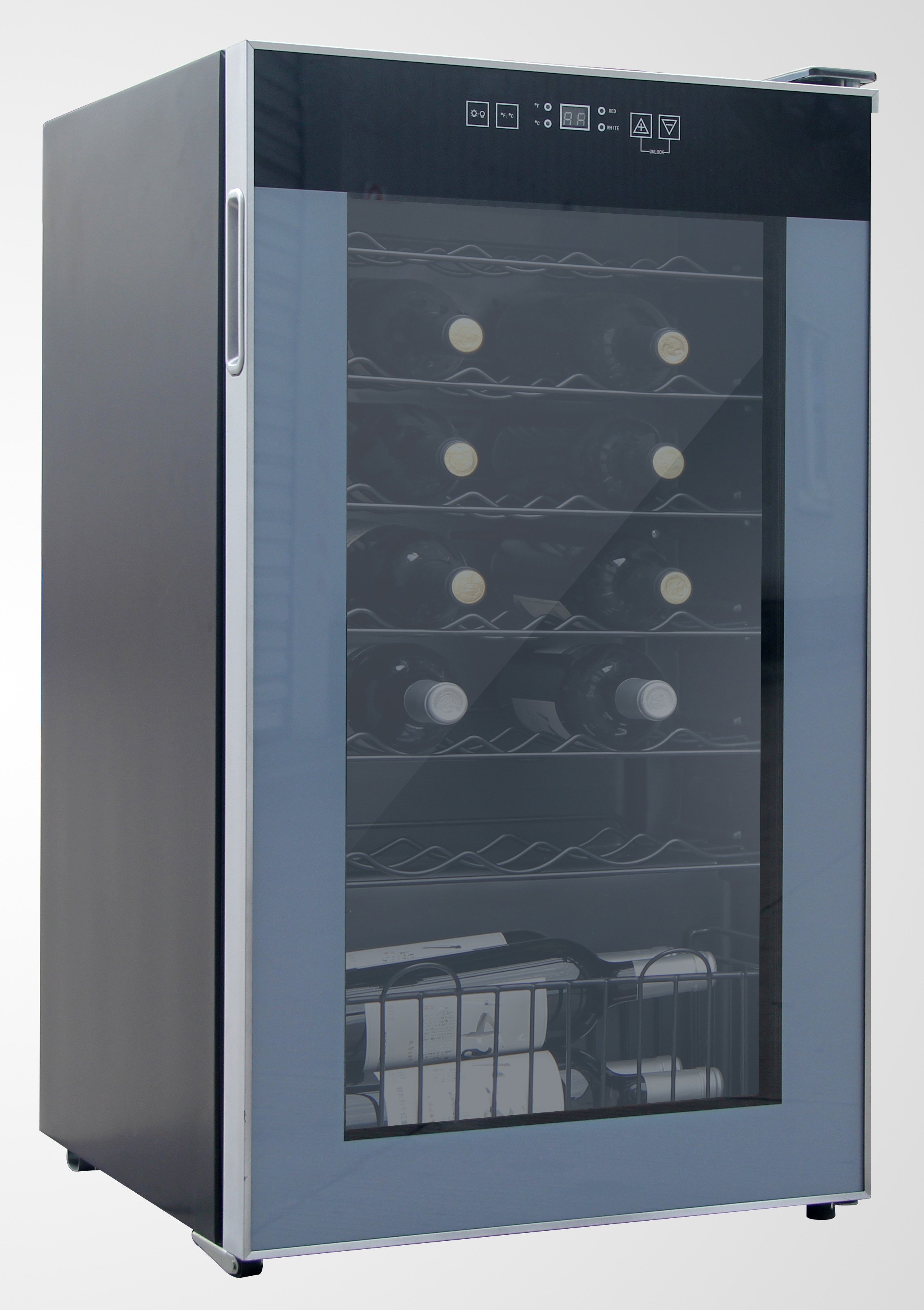 WC34N2P Avanti 5.1 cu. ft. Compact Outdoor Beverage Refrigerator - Stainless Steel-2