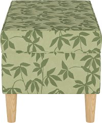 948NATLYNFLSGTNL Mid Century Floral Sage Green Storage Bench-8