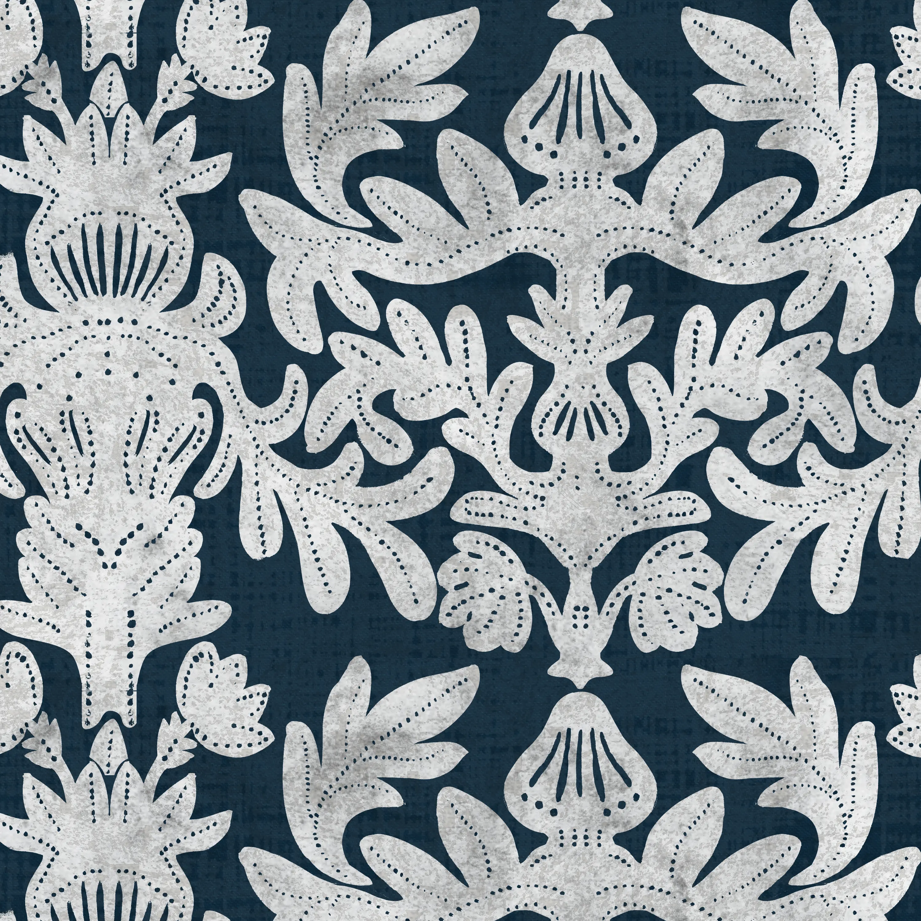 9505MRBNVYGR Cherrie Navy Floral Accent Chair-6