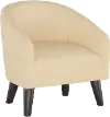 47-1KDCKNTR Kids Natural Beige Tub Chair