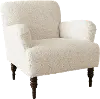 9505SHPSNTR Cherrie Faux Sheepskin Accent Chair