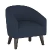 47-1KDCKNV Kids Navy Blue Tub Chair