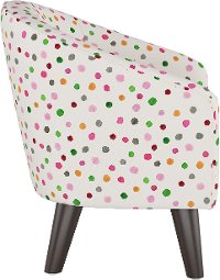 47-1KFLRTYDTMLT Multi Dot Kid's Tub Chair-3