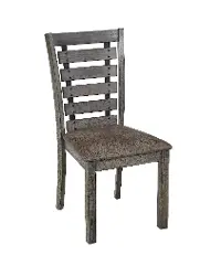 Gray Two Tone Dining Room Chair - Fiji