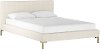 CBD1570YBLNNTLC Modern Linen Talc Twin Upholstered Platform Bed