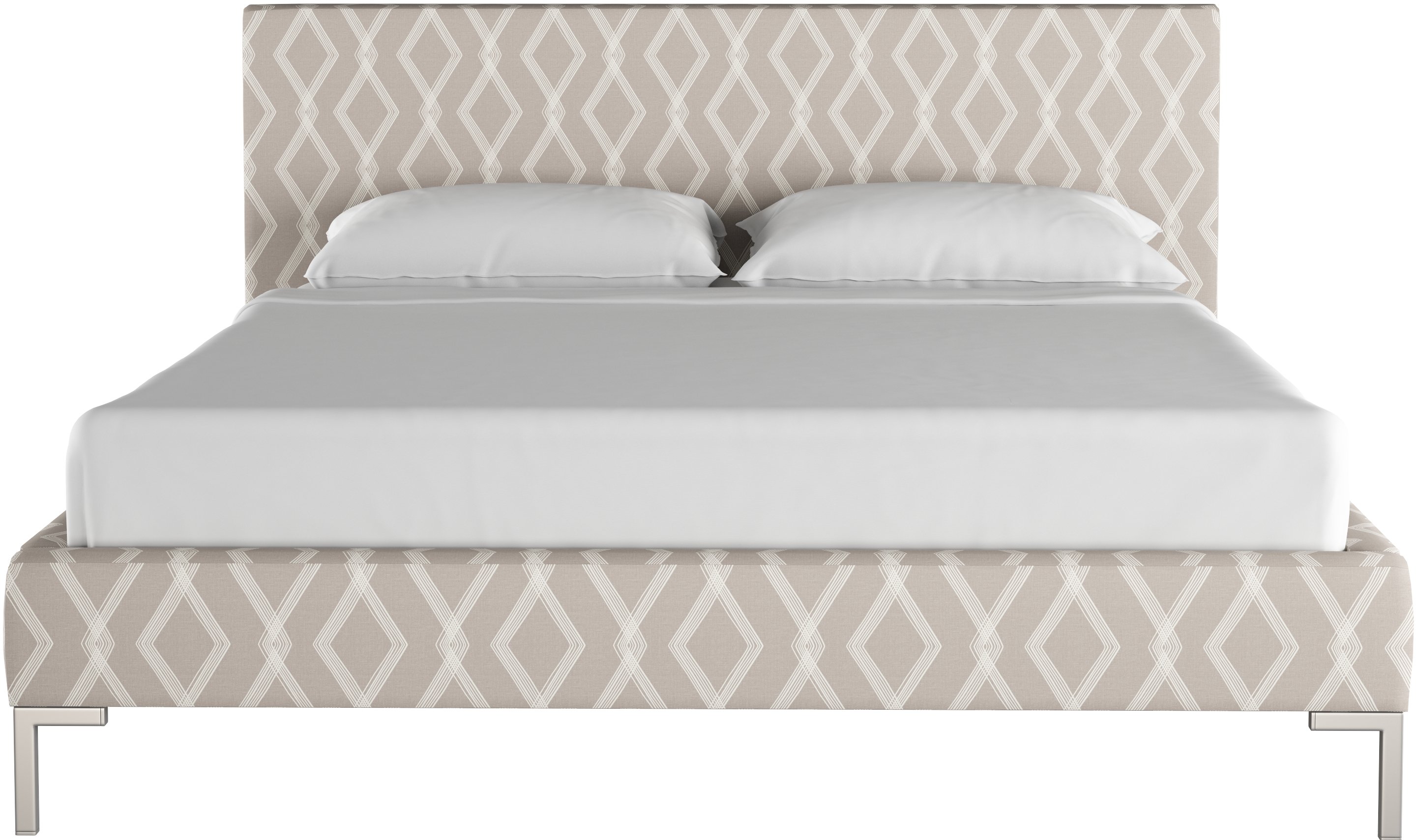 CBD1570YSCRSSWVTPE Modern Taupe Twin Upholstered Platform Bed-4
