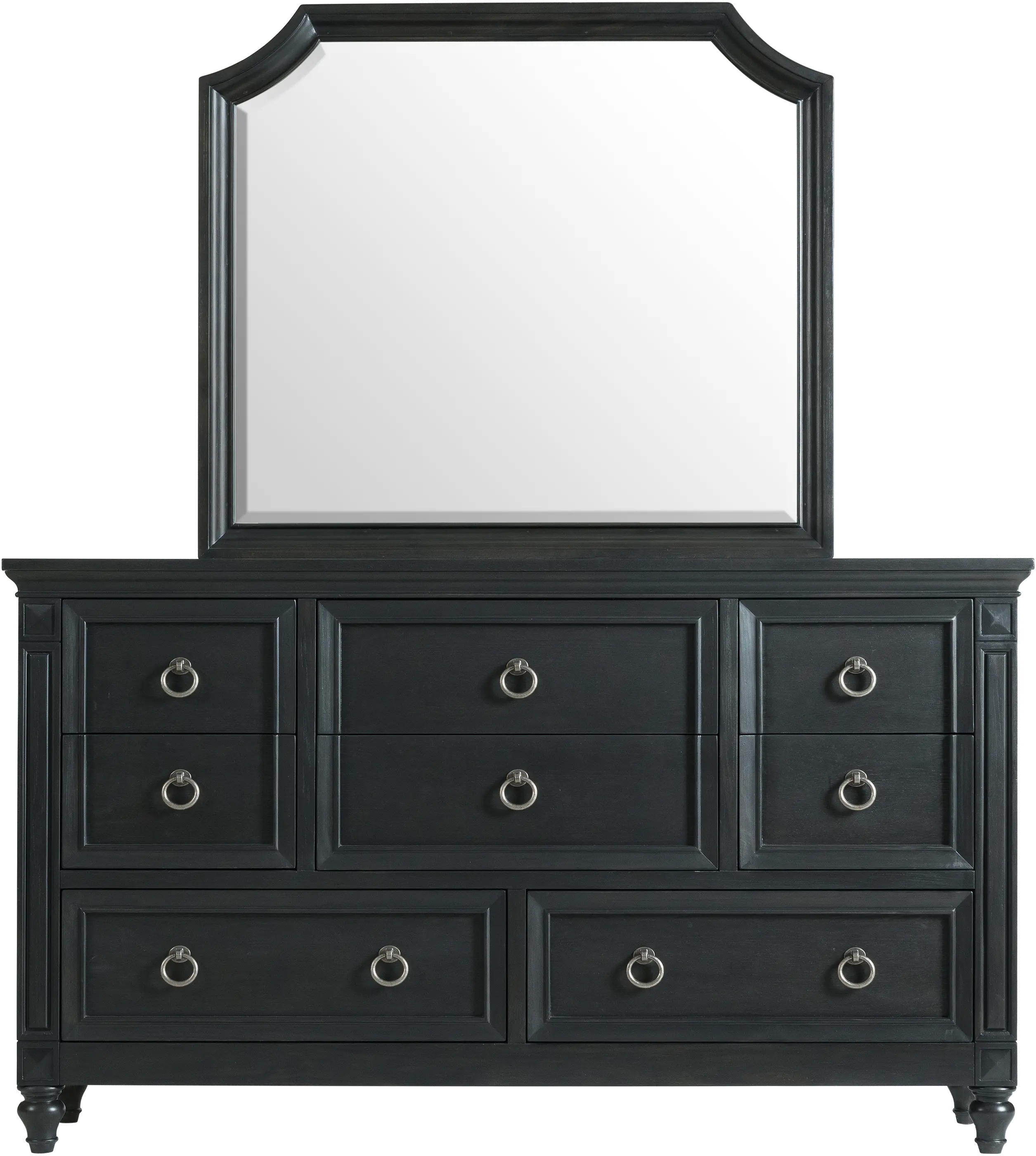 Hillside Black Oak Dresser-3
