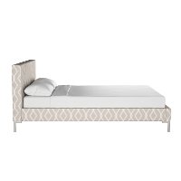 CBD1571YSCRSSWVTPE Modern Taupe Full Upholstered Platform Bed-2