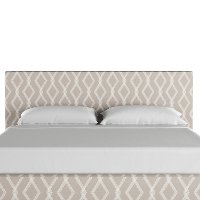 CBD1571YSCRSSWVTPE Modern Taupe Full Upholstered Platform Bed-3