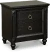 Hillside Black Oak Nightstand