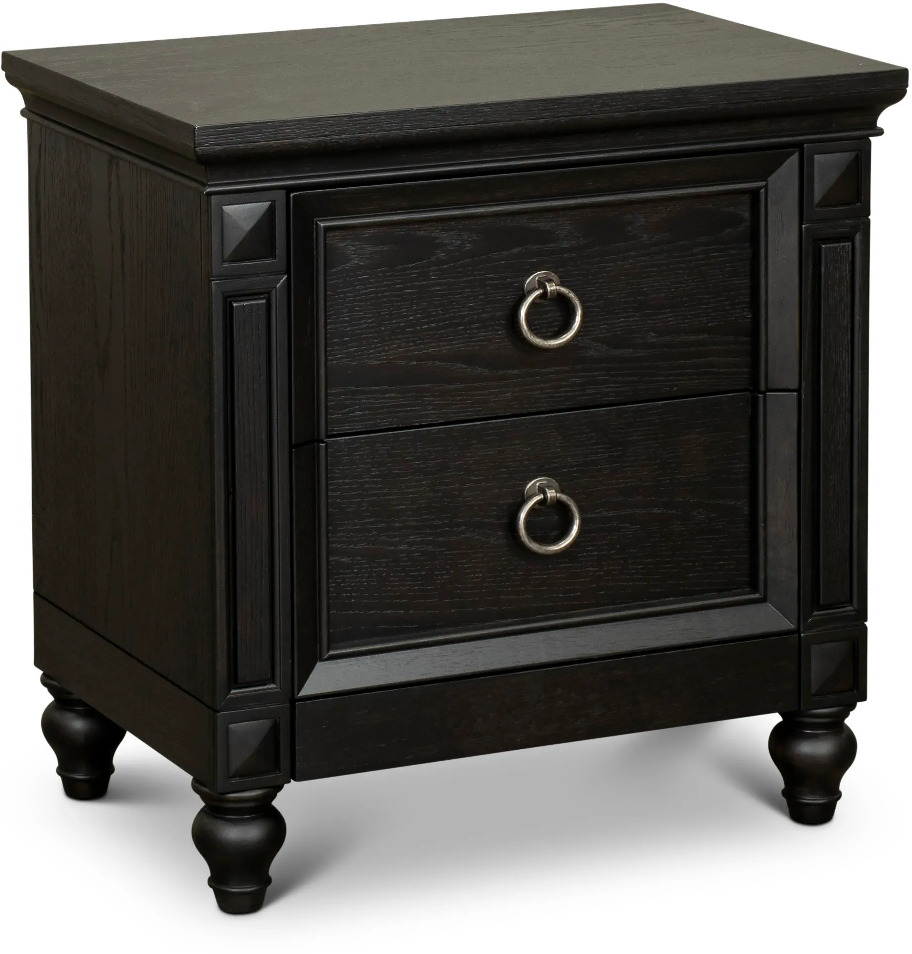 Hillside Black Oak Nightstand-1