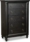 Hillside Black Oak Chest of Drawers