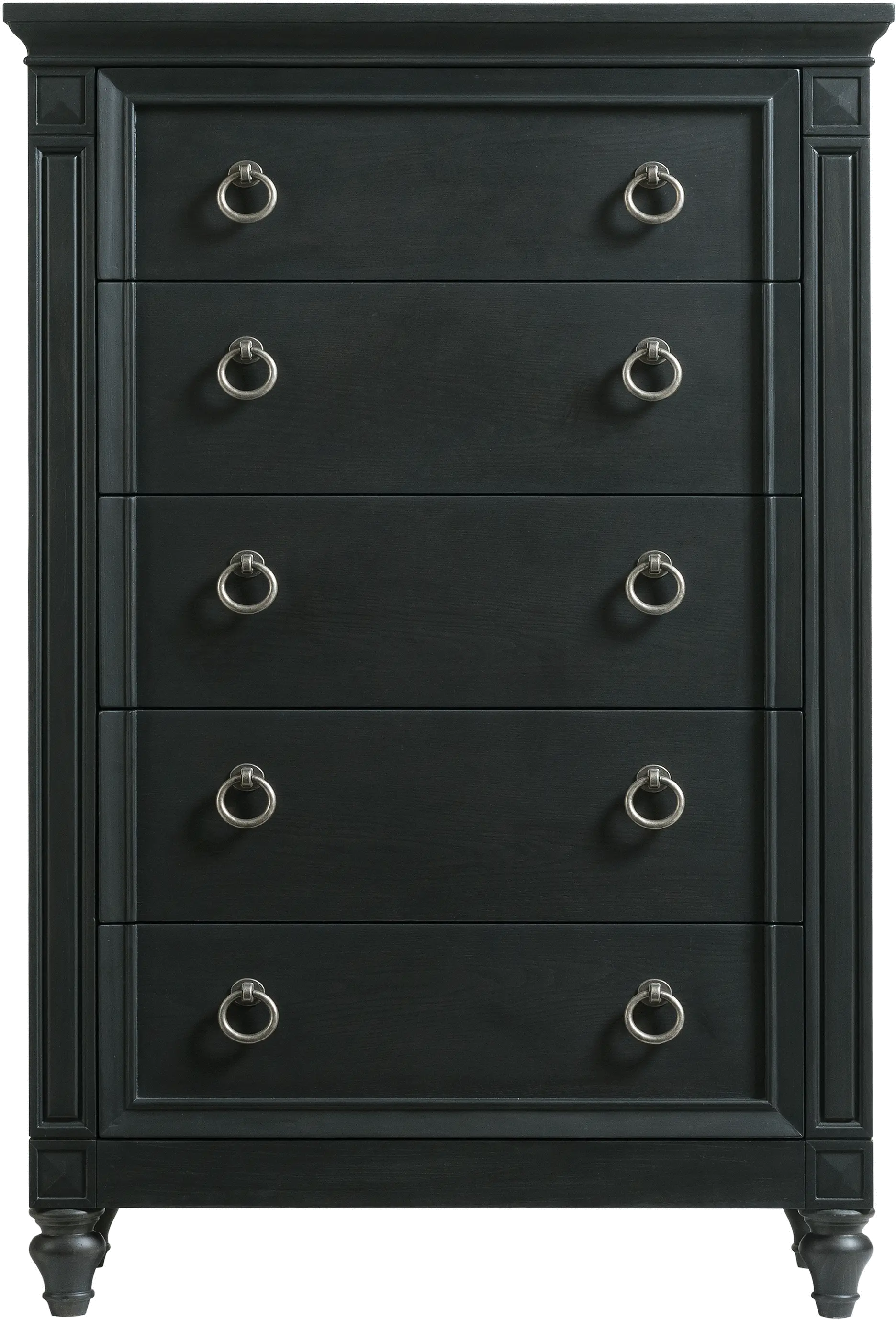 Hillside Black Oak Chest of Drawers-2