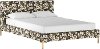 CBD1572YBCLBLFLCMOLGA Modern Camo Floral Queen Upholstered Platform Bed
