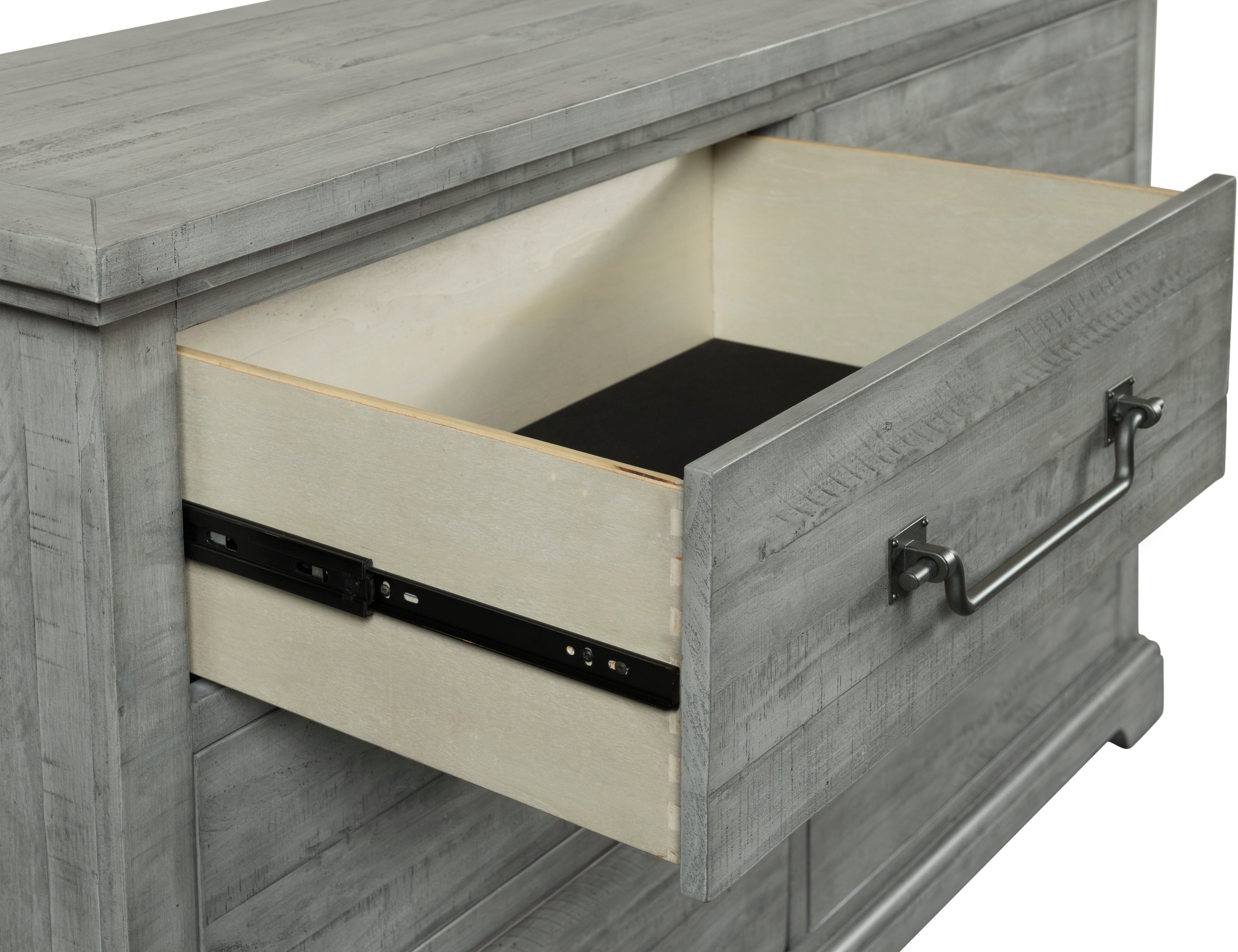 Beach House Coastal Country Dove Gray Dresser-4