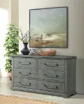 Beach House Gray Dresser