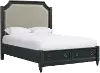 Clearance Hillside Black Oak Queen Storage Bed