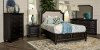 Black Oak 4 Piece Queen Bedroom Set - Hillside