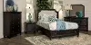 Clearance Hillside Black Oak 4 Piece Queen Bedroom Set
