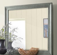 Coastal Country Gray Mirror - Beach House-1