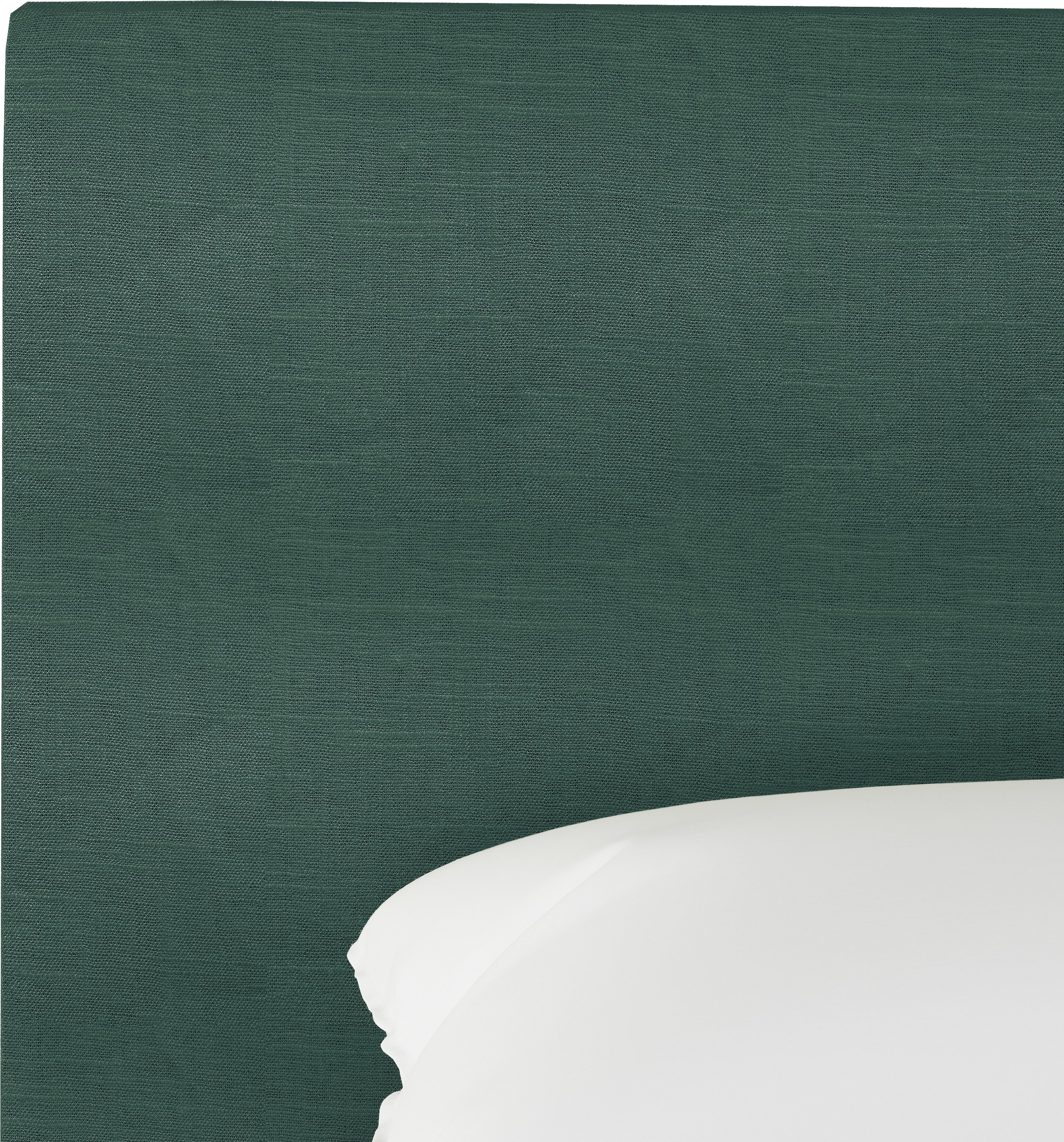 CBD1573YBKLNNCNFGRN Modern Linen Green King Upholstered Platform Bed-4