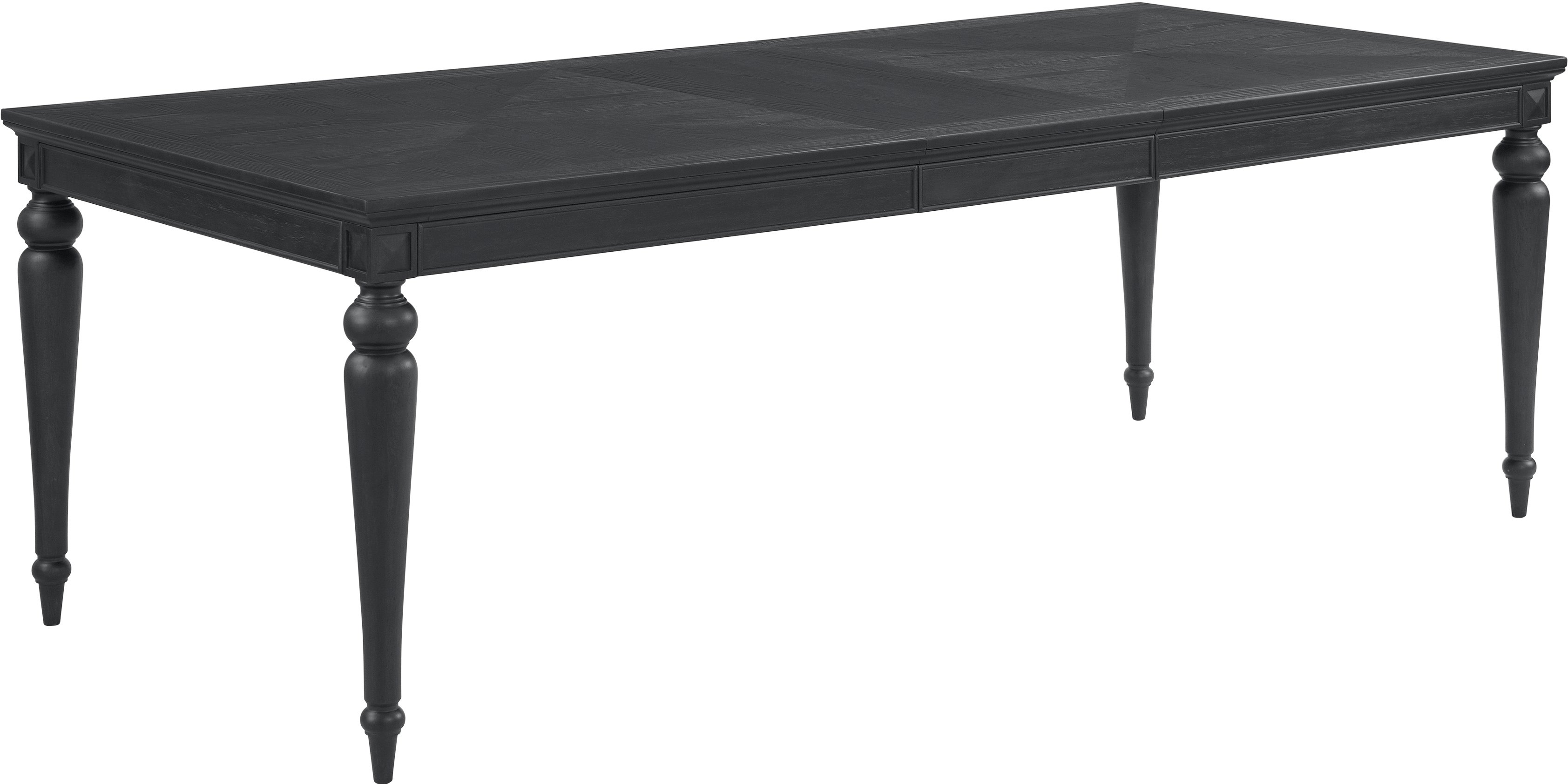 Traditional Black Dining Room Table - Hillside-3