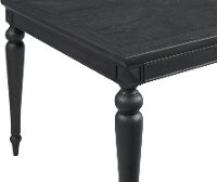 Traditional Black Dining Room Table - Hillside-4