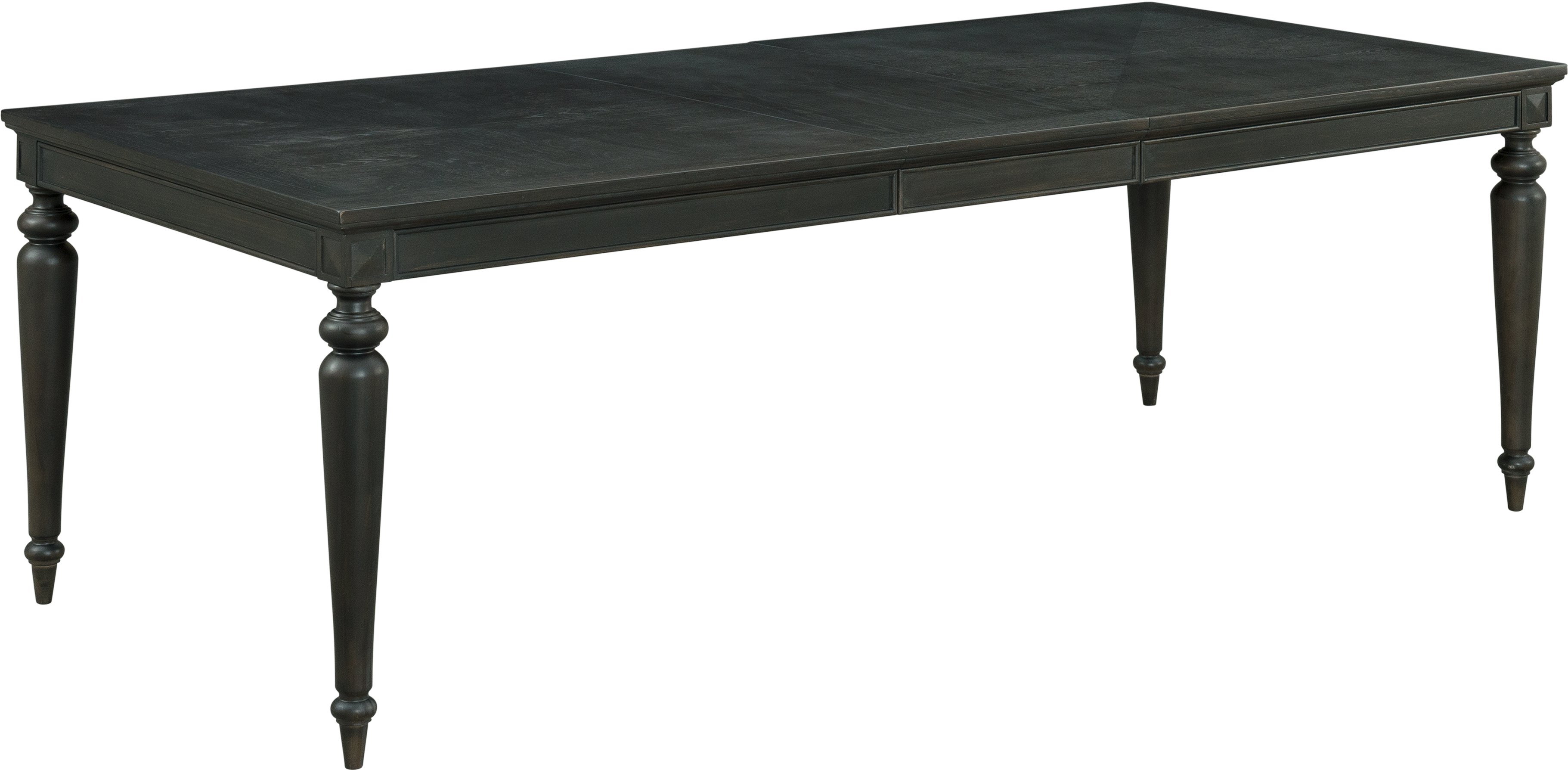 Traditional Black Dining Room Table - Hillside-6