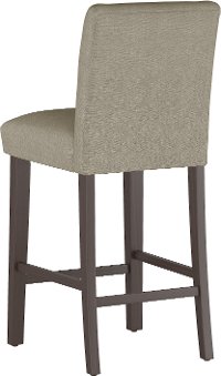 63-8ZMFTH Beige Upholstered Bar Stool - Zuma-4