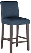 63-8ZMNV Navy Upholstered Bar Stool - Zuma