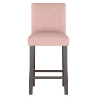 63-8ZMRSQ Pink Upholstered Bar Stool - Zuma-1
