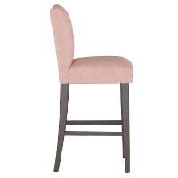 63-8ZMRSQ Pink Upholstered Bar Stool - Zuma-2
